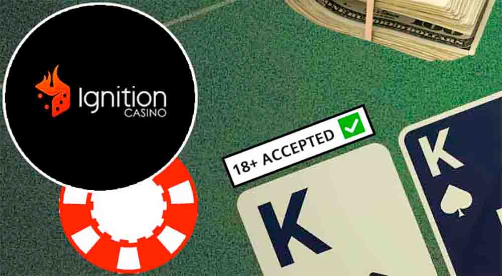 Ignition Poker Image With 18+ Logo