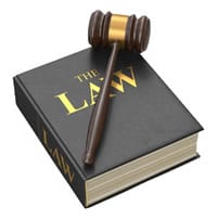 Law Book Gavel Icon